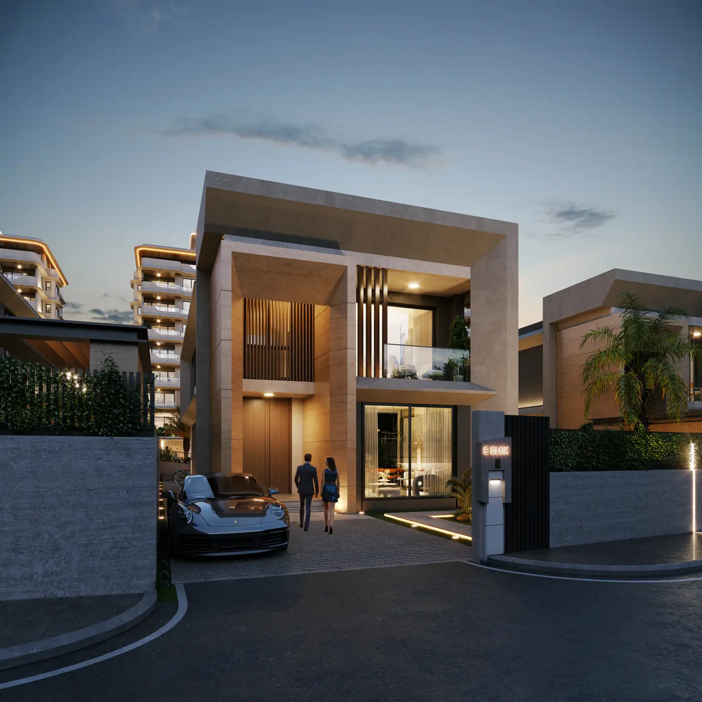 Villa giriş